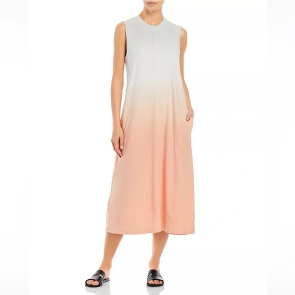atm maxi dress ATM Anthony Thomas Melillo | Modal Rib Long Sleeve Maxi Dress - Chocolate | S
